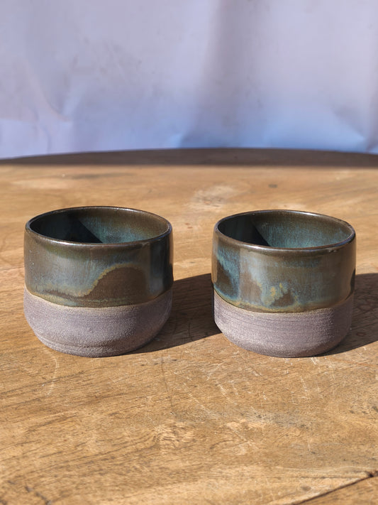 COPPIA DI TAZZE DA CAFFE'