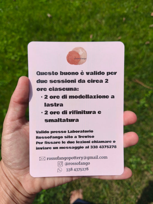 BUONO FISICO VALIDO PER DUE LEZIONI