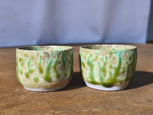 COPPIA DI TAZZINE DA CAFFE'