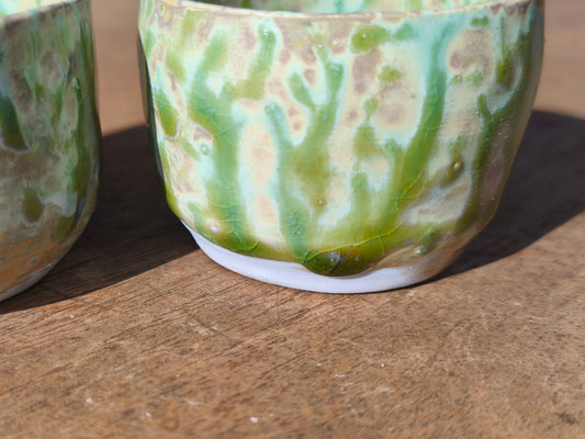 COPPIA DI TAZZINE DA CAFFE'